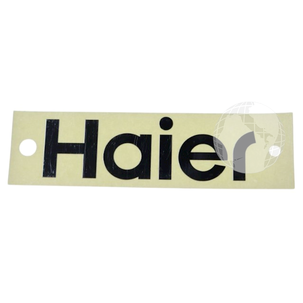 Parti estetiche varie 0060530750 Logo per elettrodomestico HAIER Originale