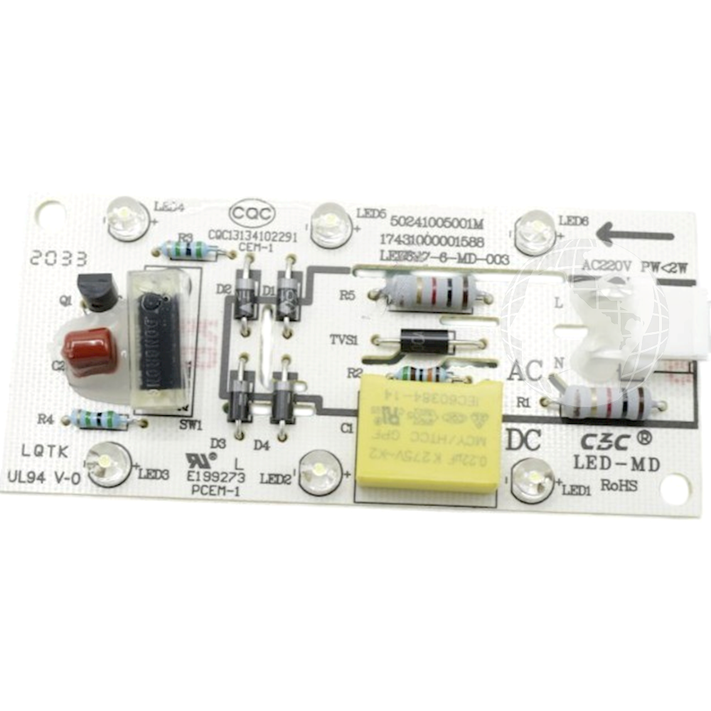 Illuminazione: 17431000001588 Scheda Lampada Led MIDEA