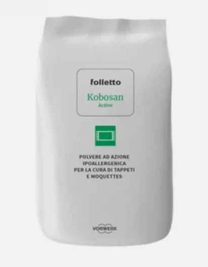 Kobosan 500 grammi polvere ipoallergenica per tappeti originale vorwerk 01183