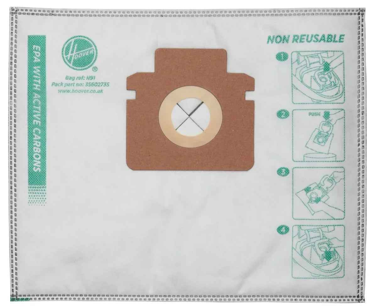 Sacchetti aspirapolvere Hoover H91 originali 35602735