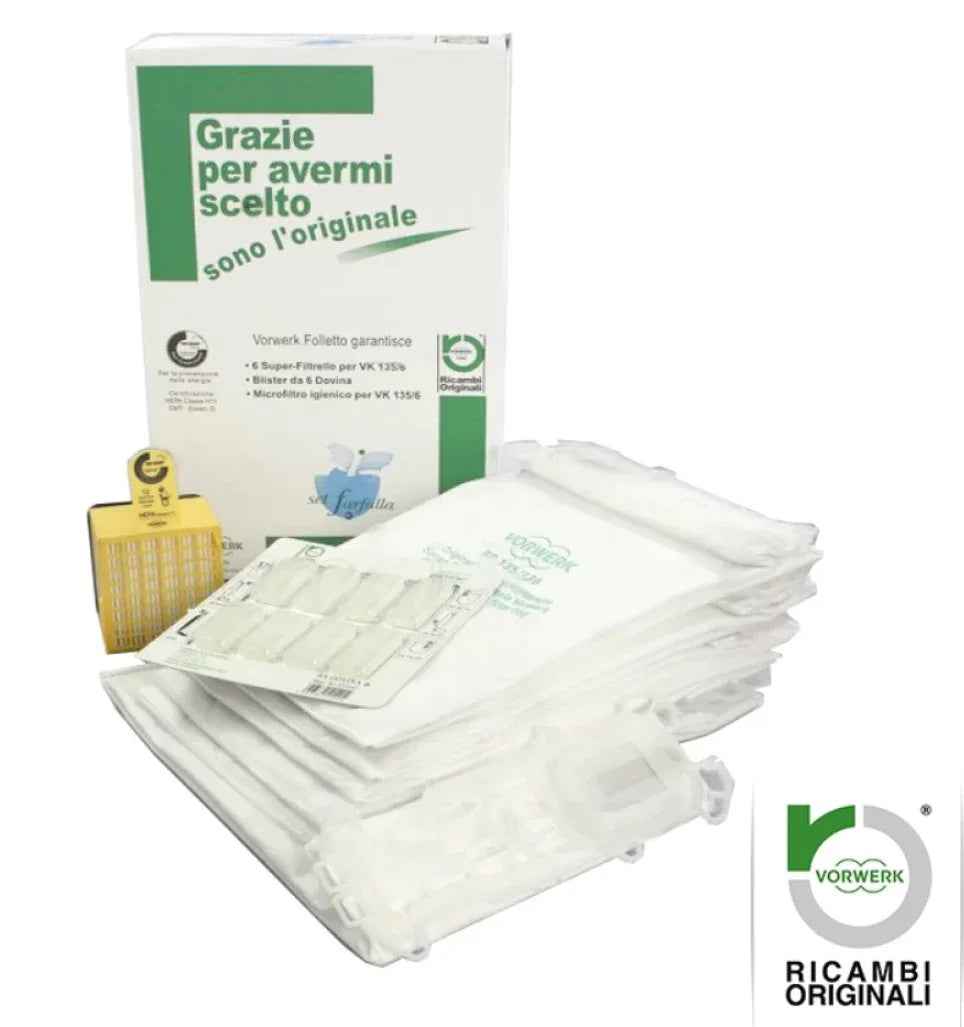 Set farfalla per VK135 VK136 originale vorwerk 44103