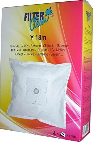 Sacchetti per aspirapolvere Rowenta Y18M - proricambi.it