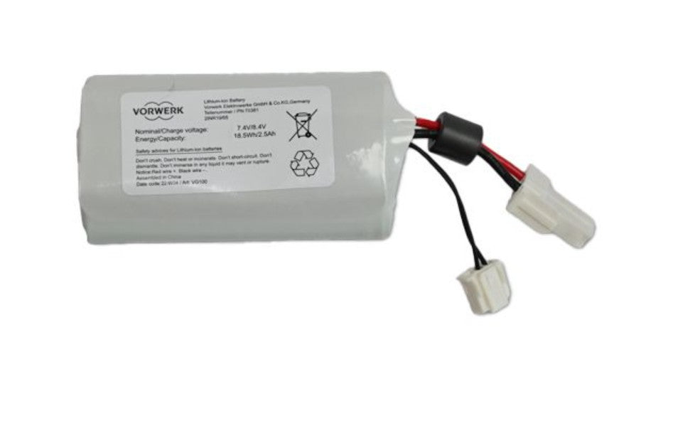 Confezione batteria per robot VG100 originale vorwerk 37194