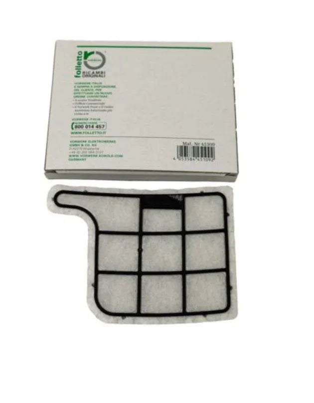 Griglia protezione filtro motore per VK135 VK136 originale vorwerk 45109 - proricambi.it