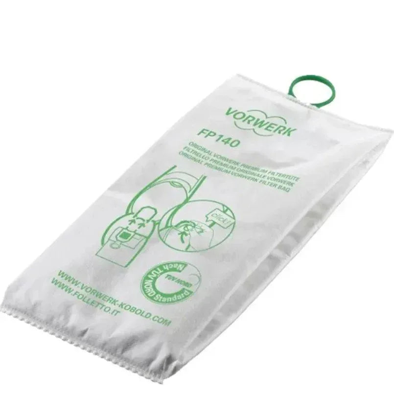 Sacchetti super filtrello 12 pezzi VK140 VK150 Originali Vorwerk 41432KIT2PZ - proricambi.it