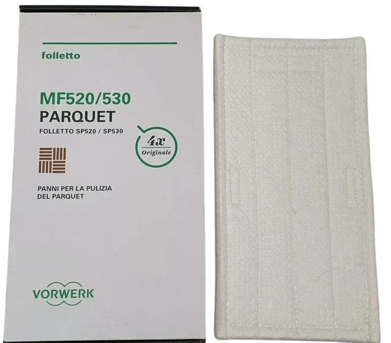 confezione da 4 panni parquet folletto Vorwerk 48906