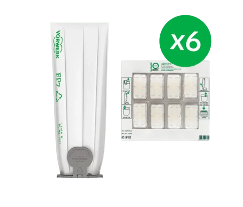 Filtrello premium per VK7 fp7 più dovina 6 pezzi originale vorwerk 02139 - proricambi.it