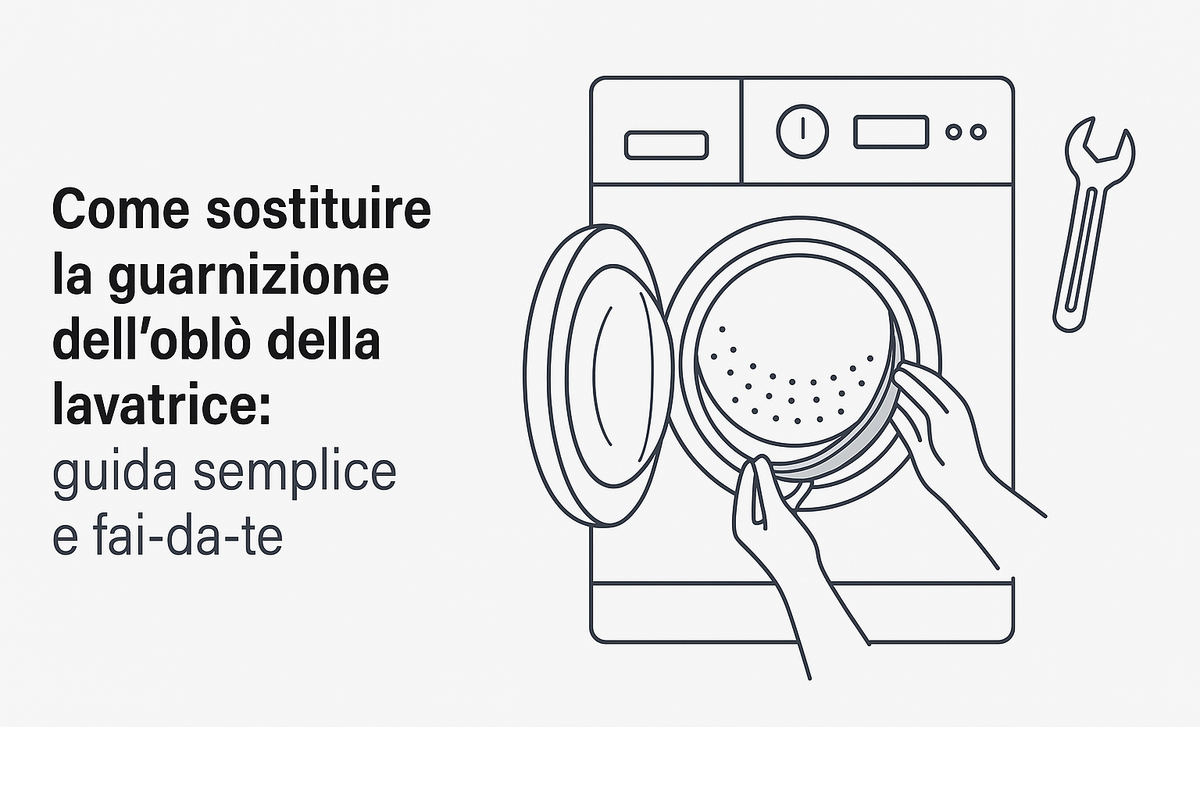 Sostituire la guarnizione della lavatrice: la guida definitiva per un bucato senza perdite! - Proricambi.it