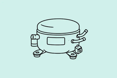 Compressore frigorifero Beko Candy Haier Midea Whirlpool ricambio originale compatibile