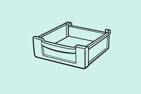 Contenitore carne frigorifero ricambio cassetto interno