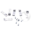 Elementi di montaggio 110261011 Kit Staffe Fissaggio Piano Cottura per elettrodomestico BEKO Originale