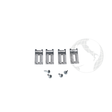 Elementi di montaggio 110243033 Kit Staffe Fissaggio Piano Cottura per elettrodomestico BEKO Originale