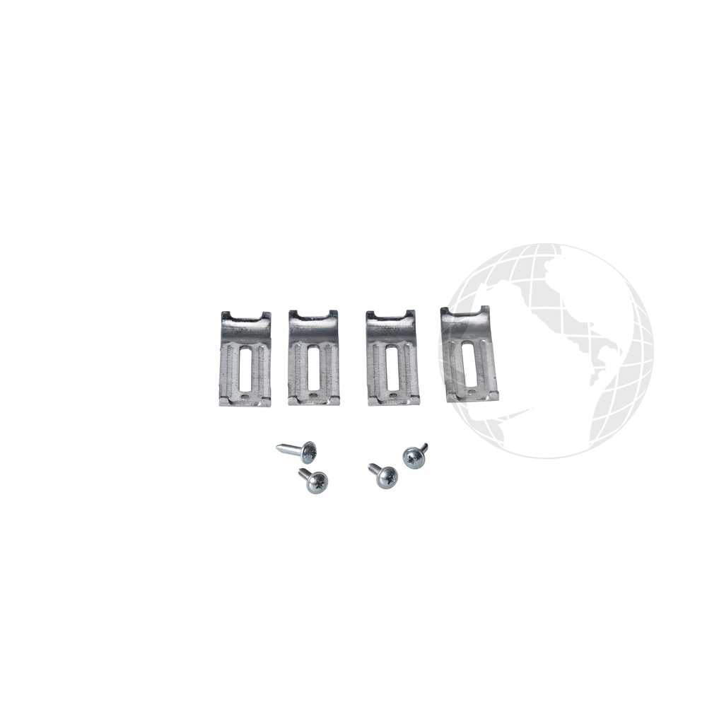 Elementi di montaggio 110243033 Kit Staffe Fissaggio Piano Cottura per elettrodomestico BEKO Originale