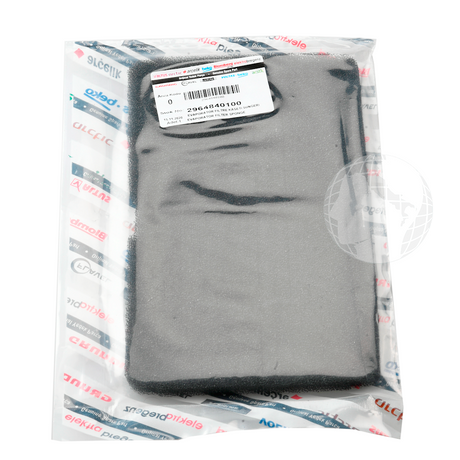 Filtri 2964840100 C00866166 Filtro Spugna (15x24cm) originale Beko per elettrodomestico BEKO Originale