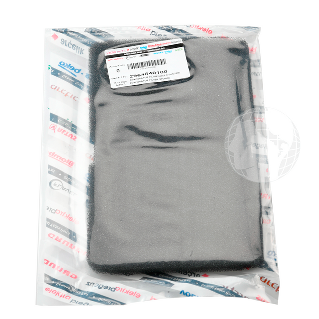 Filtri 2964840100 C00866166 Filtro Spugna (15x24cm) originale Beko per elettrodomestico BEKO Originale
