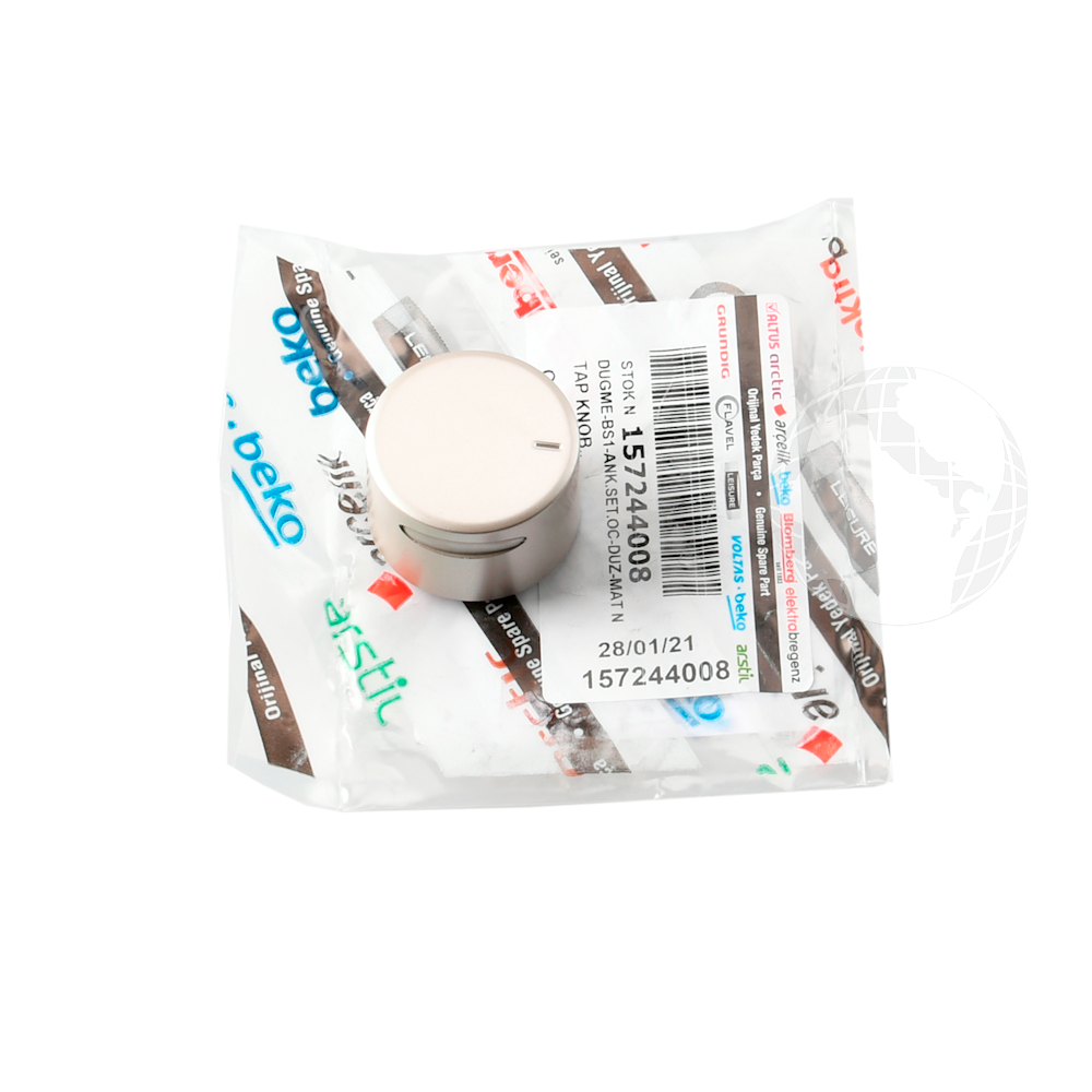 Manopole: 157244008 Manopola (Originale Beko) per piano cottura a gas, BEKO