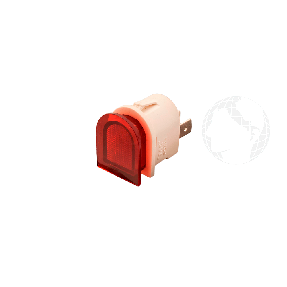Illuminazione 0074091278 Red light per elettrodomestico HAIER Originale