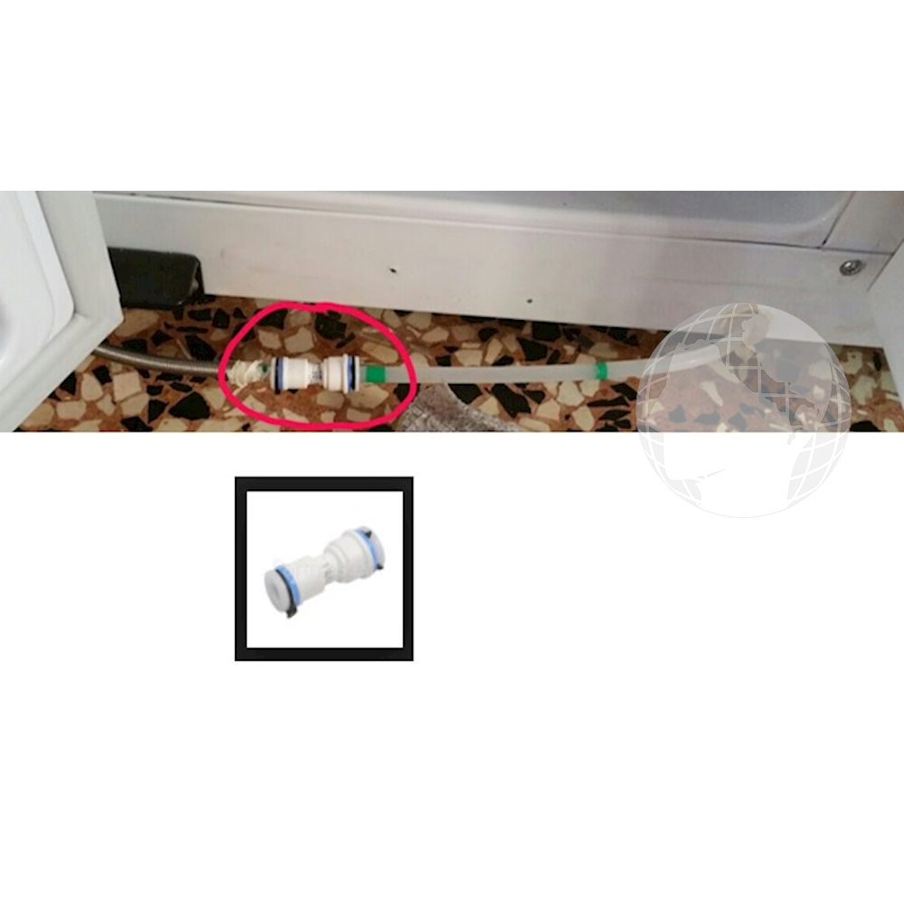 Tubi - Manicotti: 0060219373 Connettore Tubo Acqua HAIER