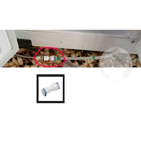 Tubi - Manicotti: 0060219373 Connettore Tubo Acqua HAIER