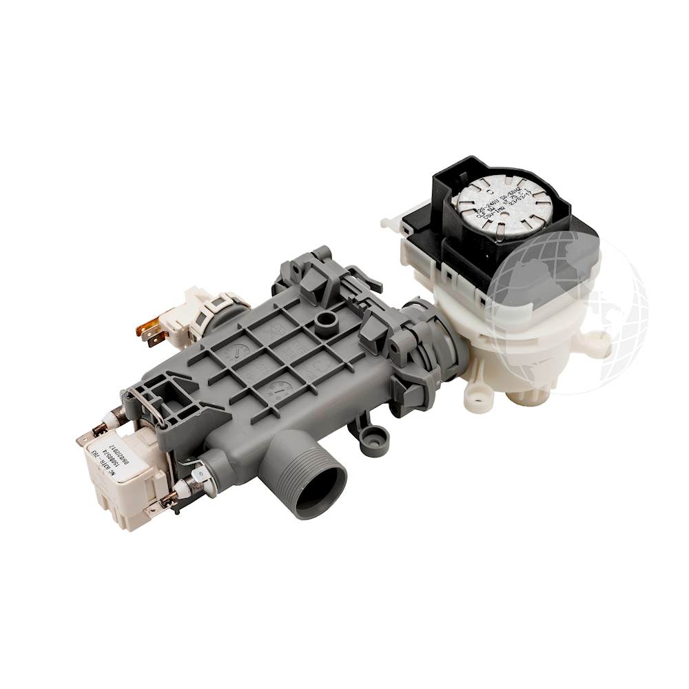Resistenze: 0530019520 HEATER CASING WITH DIVERTER+TURBI.SENSOR HAIER
