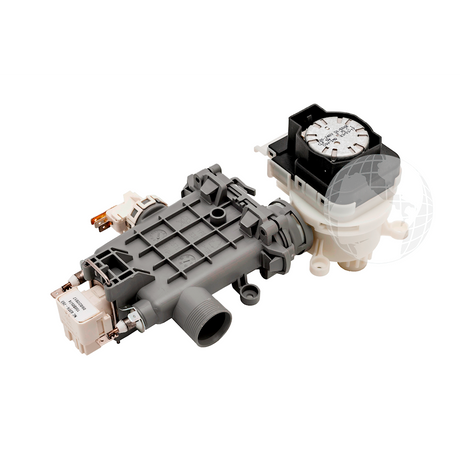 Resistenze 0530019520 HEATER CASING WITH DIVERTER+TURBI.SENSOR per elettrodomestico HAIER Originale