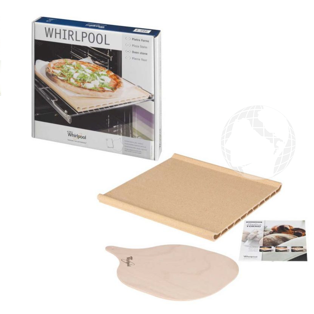 Leccarde - Teglie - Griglie forno: 484000000276 Kit Pizza WHIRLPOOL
