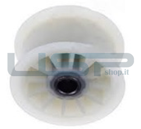 Parti funzionali varie: 484000000792 KIT idler wheel &circlip WHIRLPOOL
