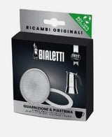 Guarnizione e piastina caffettiera 10 tazze originale Bialetti 0800413 - proricambi.it