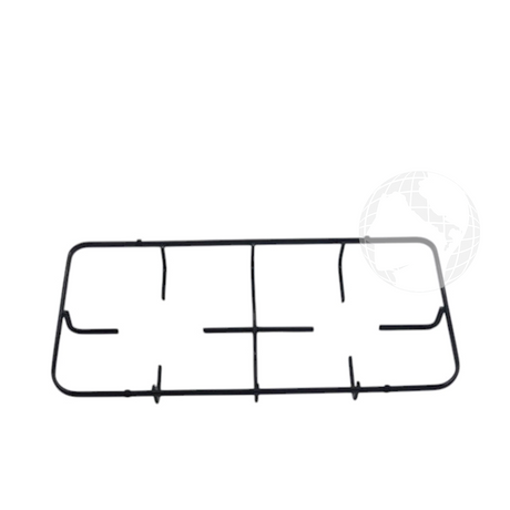 Griglie poggia pentole 12366200000476 Griglia Poggiapentole per elettrodomestico MIDEA Originale