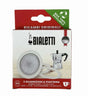 Kit tre guarnizioni più piastra per moka una tazza originale Bialetti 0800031 - proricambi.it