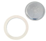 Guarnizione e piastina caffettiera 10 tazze originale Bialetti 0800413 - proricambi.it