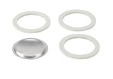Kit tre guarnizioni più piastra per moka nove tazze originale Bialetti 0800035 - proricambi.it