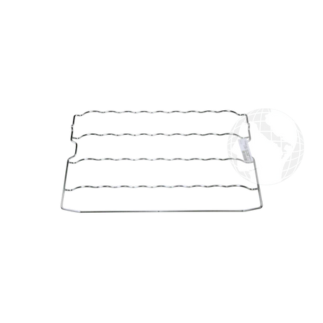 Griglia portabottiglie in acciaio per frigorifero Liebherr originale 711244200 - proricambi.it