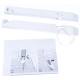 Elemento pressofuso per frigorifero Liebherr originale 743988601 - proricambi.it