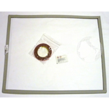 Guarnizione (56,5 x 69,5) magnetica per porta congelatore Liebherr 711117200 - proricambi.it
