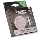 Guarnizione e piastina caffettiera 1/2 tazza originale Bialetti 0800410 - proricambi.it