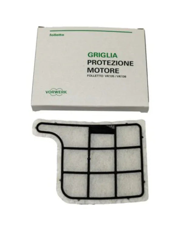 Griglia protezione filtro motore per VK135 VK136 originale vorwerk 45109 - proricambi.it