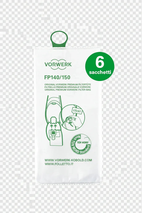 Sacchetti per VK140 VK150 originali Vorwerk 41432 - proricambi.it