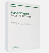 Confezione Superfiltrello più Dovina K1 per VK130 VK131 originale Vorwerk 43729