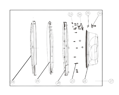 Oblò Assemblato lavatrice Haier HW