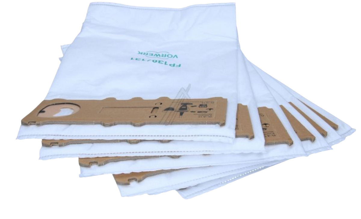 Sacchetti superfiltrello 6 pezzi per VK130 VK131 originale vorwerk 43728