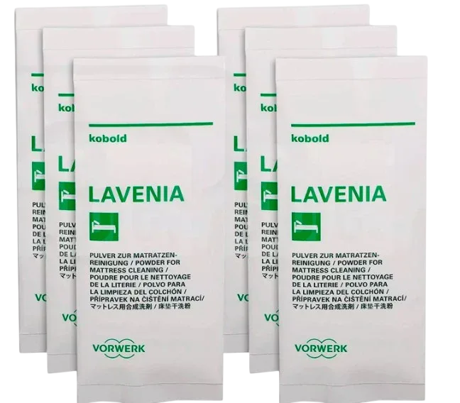 Detergente lavenia 6 buste da 120 grammi per EB350 EB351 EB360 EB370 originale vorwerk 01098 - proricambi.it