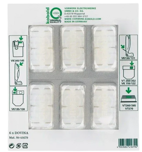 Dovina 6 pezzi originale vorwerk 01069 - proricambi.it