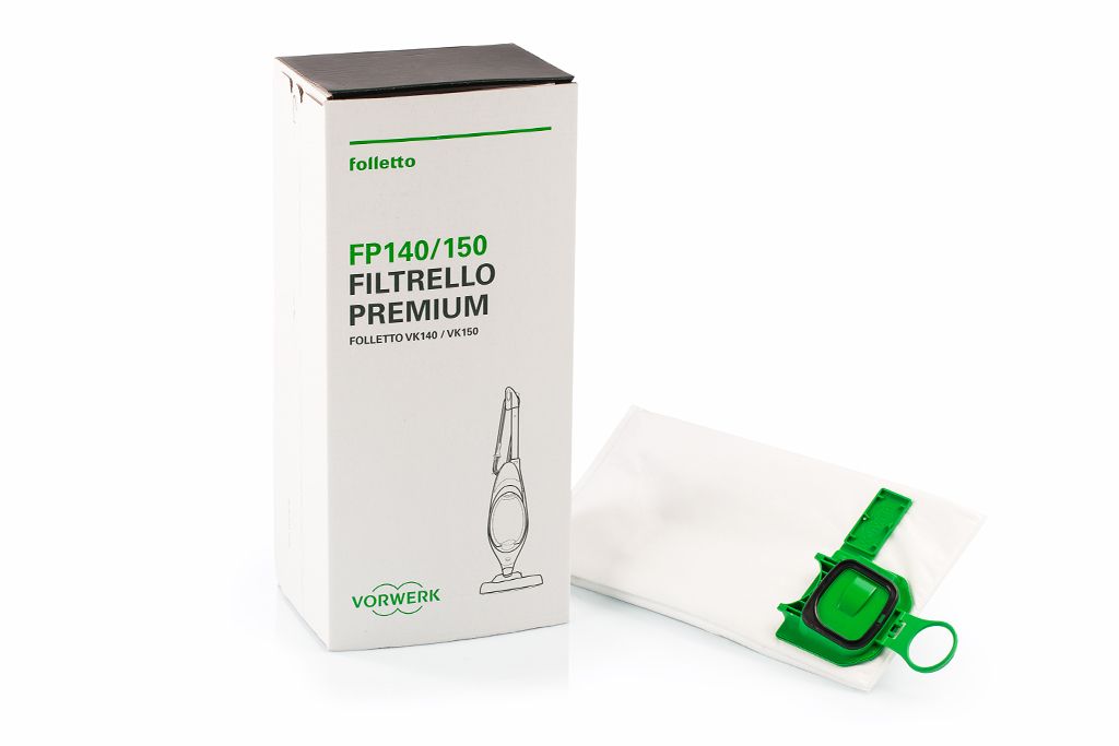 Sacchetti super filtrello 12 pezzi FP140 FP150 Originali Vorwerk VK41432KIT2PZ