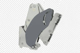 Cerniera porta inferiore frigorifero Liebherr Monolith 945454700 - proricambi.it
